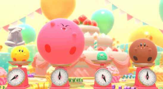 Kirby's Dream Buffet consiste à inhaler des friandises sucrées et sortira la semaine prochaine