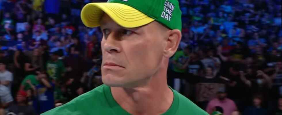 John Cena in the WWE