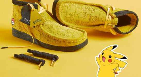 La collaboration de chaussures de Pokémon avec Clarks regorge de détails délicieux