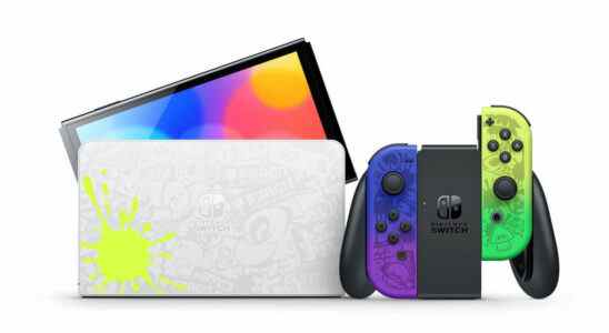 La console OLED Splatoon 3 Nintendo Switch répertoriée chez les principaux détaillants
