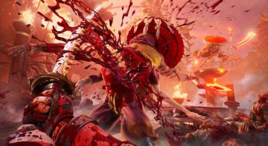 La première bande-annonce de gameplay de Shadow Warrior 3 est pleine de sang