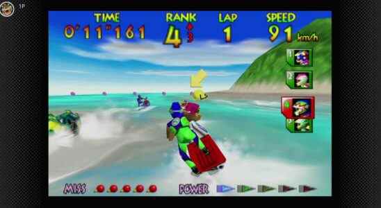 Le classique de la course de jet ski Wave Race 64 débarque sur Nintendo Switch Online