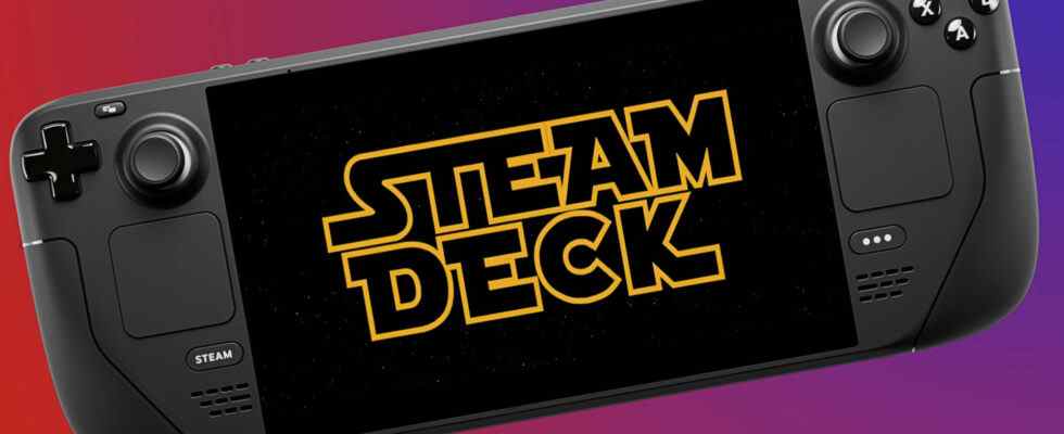 Le mod Steam Deck donne au PC de jeu portable une touche Star Wars