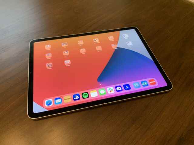 L'iPad Pro 11 pouces 2021.