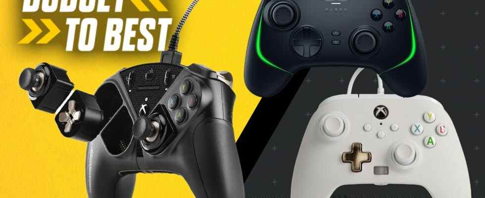 Les meilleurs contrôleurs Xbox Series X / S - Budget au meilleur