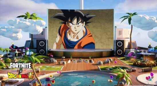 L'événement croisé Fortnite x Dragon Ball ajoute Goku Vegeta au jeu aujourd'hui
