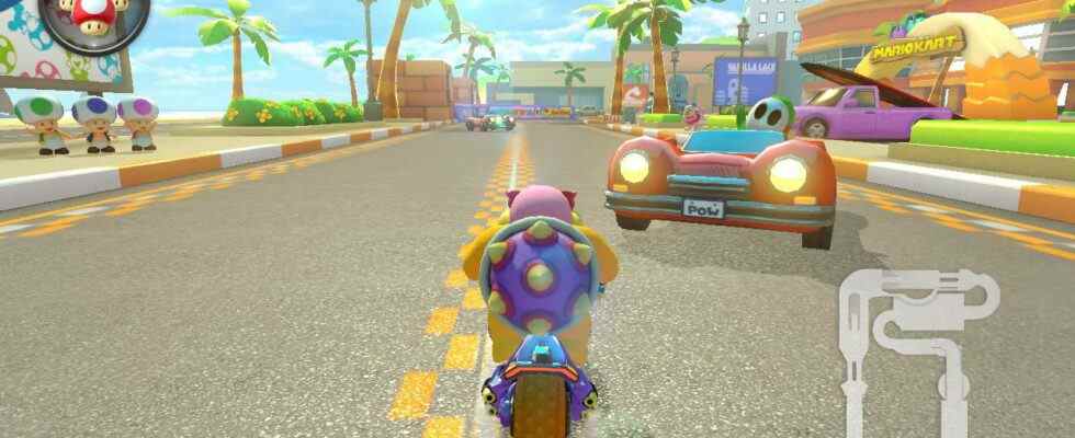 Mario Kart 8 Deluxe Coconut Mall Shy Guy cars