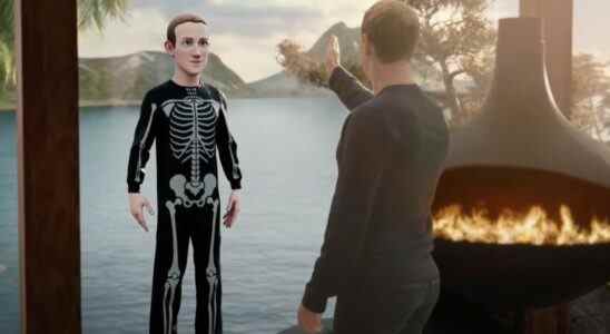 Mark Zuckerberg chooses a metaverse outfit