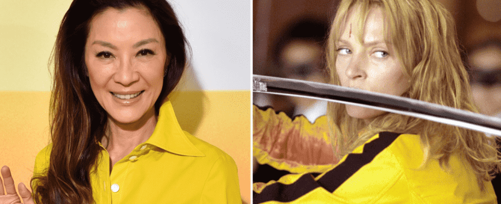 Michelle Yeoh dit que Tarantino ne l'a pas choisie pour "Kill Bill" parce que personne "ne croirait qu'Uma Thurman pourrait te botter le cul" doit lire