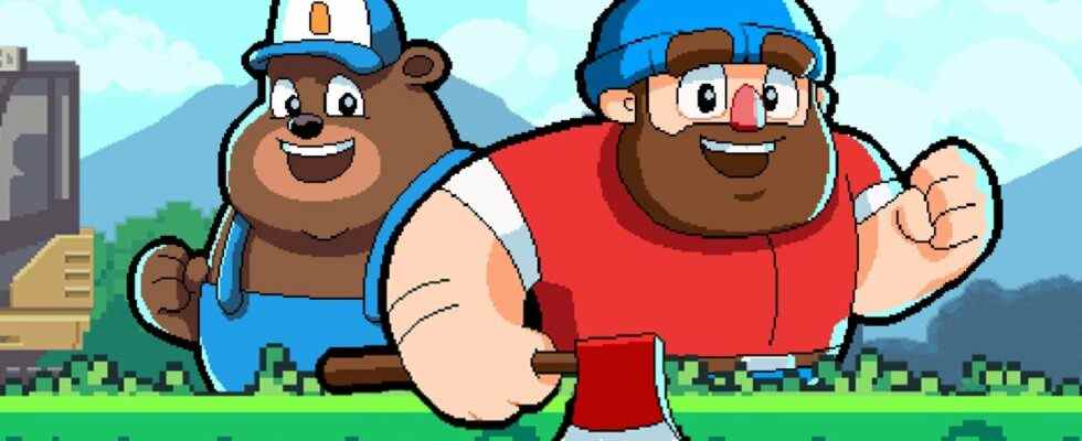Out Now: Bear-And-Bloke Platformer 'Timberman: The Big Adventure' coupe son chemin pour changer