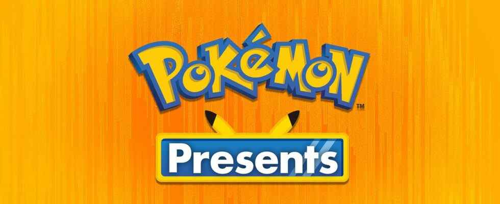 Regardez la nouvelle vitrine Pokémon Presents