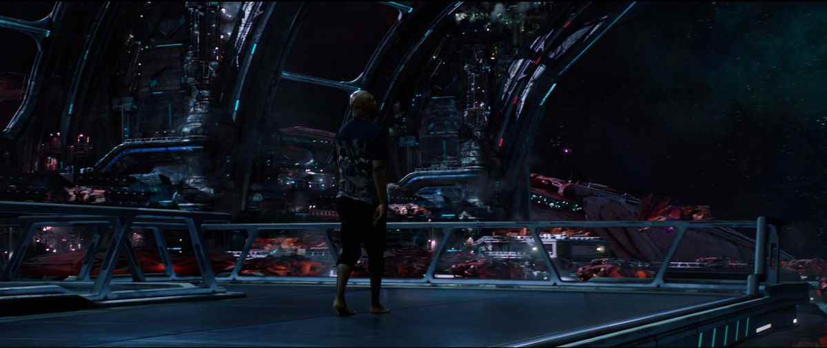 Nick Fury en spaaaaace dans la scène teaser post-générique de Spider-Man : Far From Home