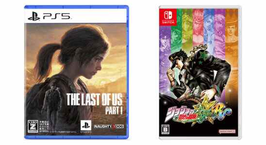 Sorties de jeux japonais de cette semaine : The Last of Us Part I, JoJo's Bizarre Adventure : All Star Battle R, plus