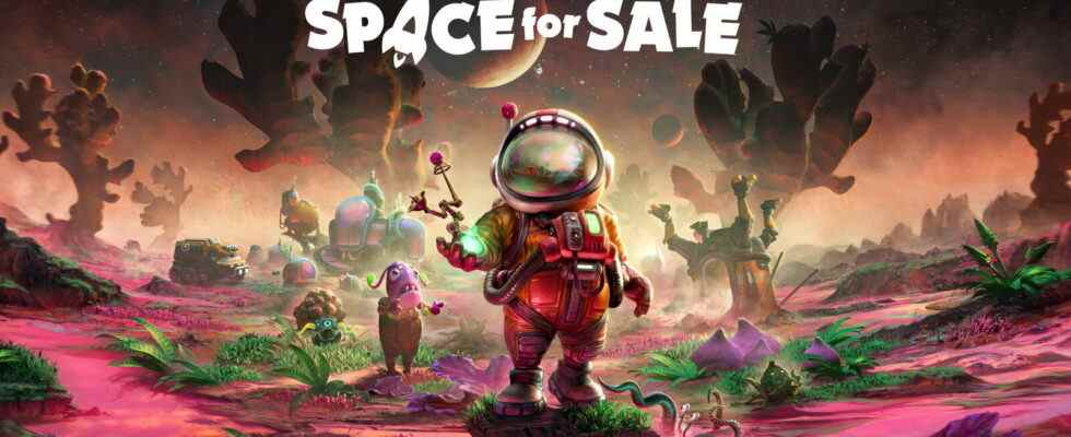 Space For Sale est un constructeur d'espace bac à sable qui ressemble à alien Animal Crossing