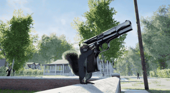 Squirrel With a Gun est un jeu Steam à venir construit dans Unreal Engine 5 à propos d'un écureuil avec ... eh bien ... un pistolet