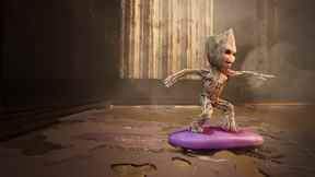 Groot (exprimé par Vin Diesel) dans I Am Groot de Marvel Studios.