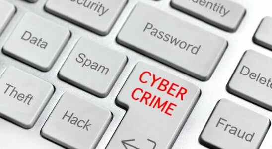 Cyber Crime Button
