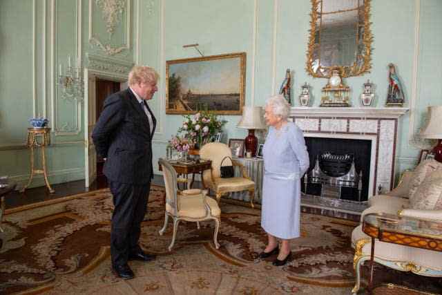 Réunion de la reine Elizabeth II PM