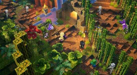 Le premier DLC Jungle Awakens de Minecraft Dungeons est maintenant disponible