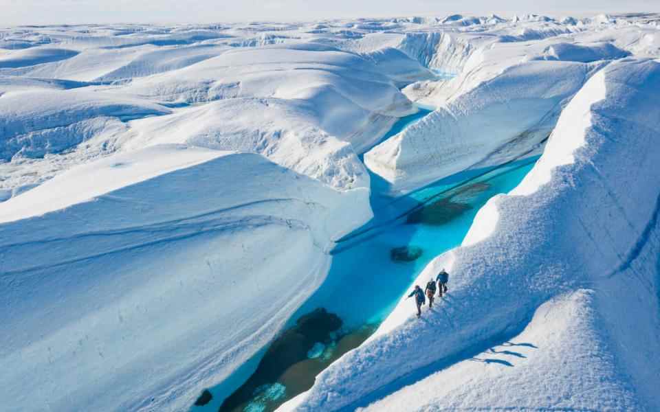 Antarctique du désert blanc - Kelvin Trautman