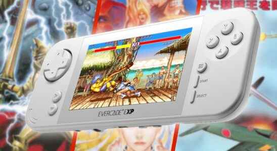 Evercade EXP Handheld sera livré avec 18 titres Capcom classiques