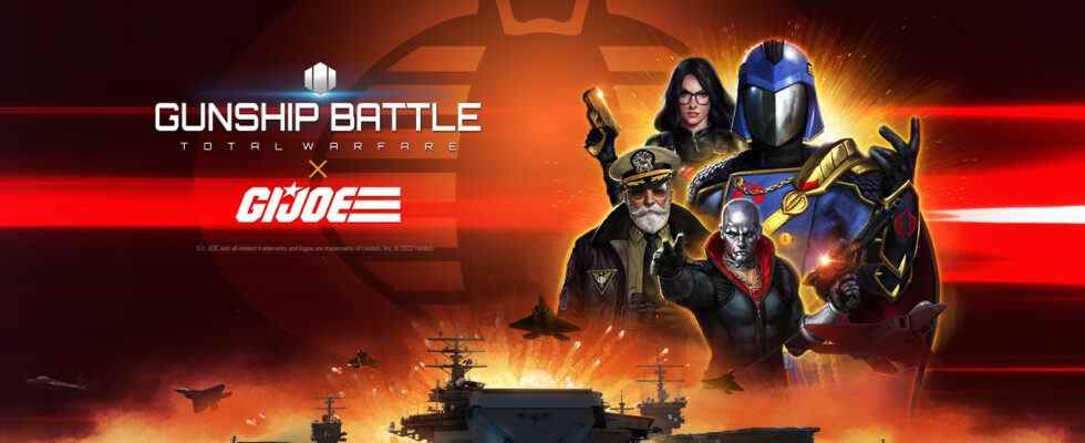Gunship Battle: Total Warfare x GI Joe