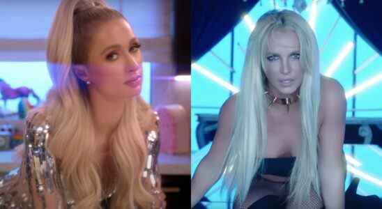 Paris Hilton on Netflix and Britney Spears in music video.