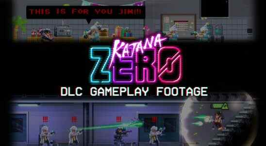 Katana Zero révèle un premier aperçu du DLC gratuit