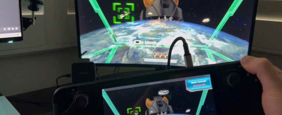 Aléatoire: l'émulation Wii U sur le pont vapeur de Valve prend en charge les commandes gyroscopiques