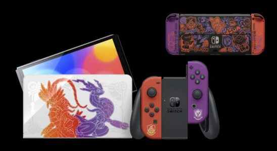 Nintendo Switch OLED : Pokémon Scarlet et Violet Edition dévoilés