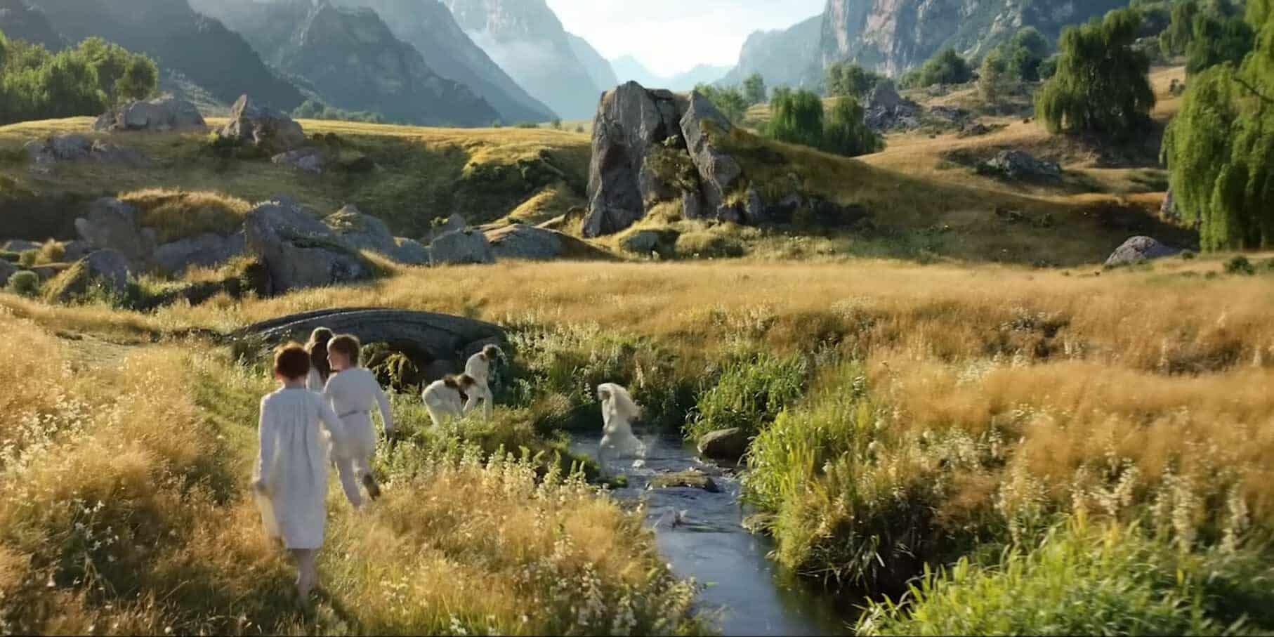 The Lord of the Rings: The Rings of Power épisode 3 critique Adar Amazon Prime Video carnet de voyage lieux familiers lieux de Peter Jackson Cinématographie du Seigneur des Anneaux
