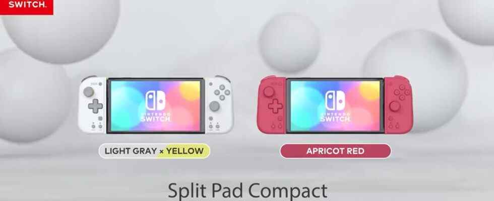 Switch Split Pad Compact confirmé pour l'ouest