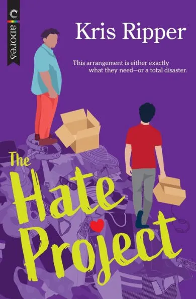 Couverture du livre The Hate Project par Kris Ripper