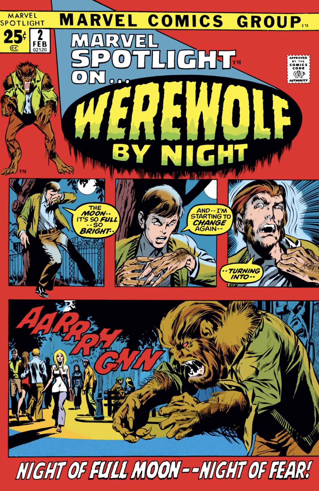 Loup-garou de nuit dans Marvel Comics