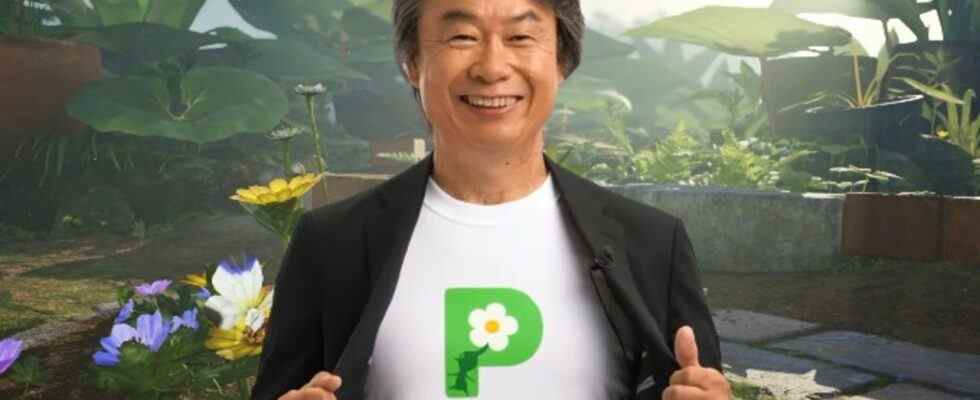 Vous pouvez maintenant acheter le t-shirt Pikmin de Shigeru Miyamoto
