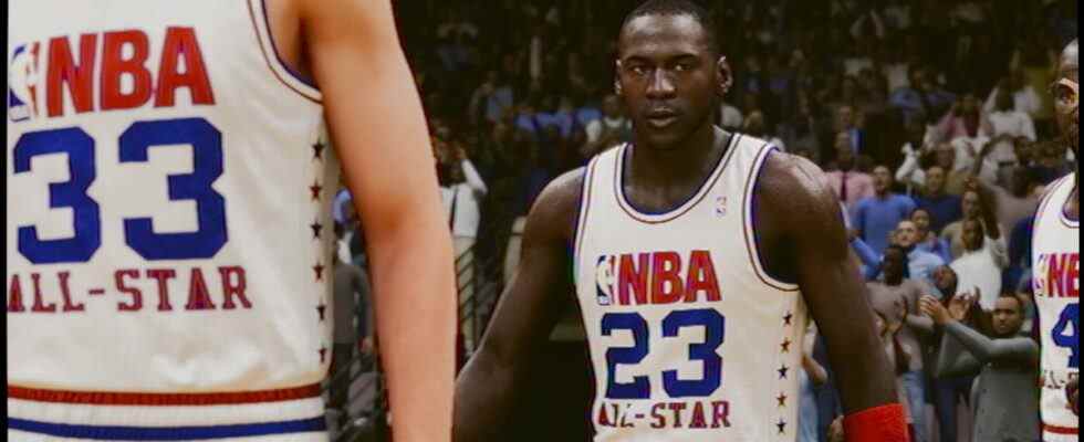 Revue NBA 2K23 : Jordan Challenge et MyNBA Eras contre les microtransactions
