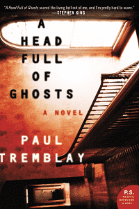 Couverture La tête pleine de fantômes de Paul Tremblay