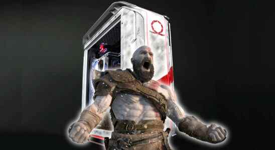 Ce PC de jeu God of War a apparemment perdu un combat avec Kratos
