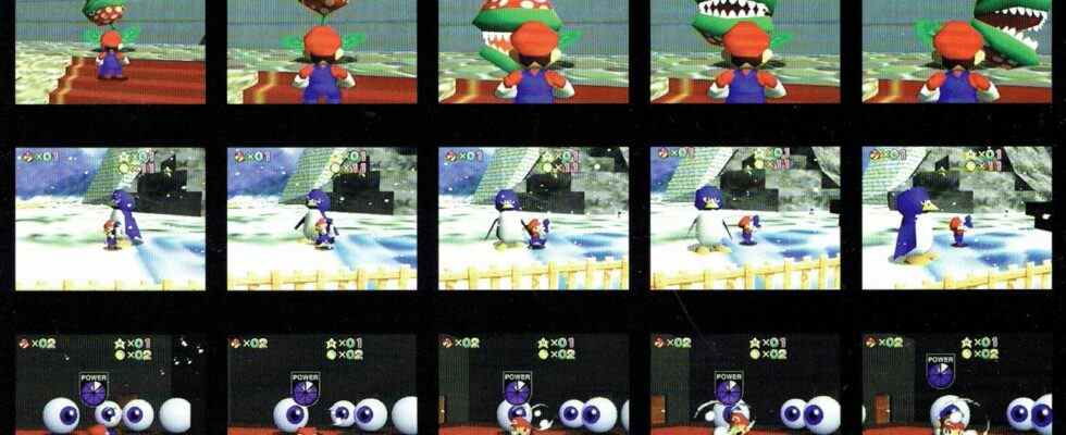 Aléatoire: des écrans invisibles de la scène coupée de Super Mario 64 trouvés dans le rapport Nintendo de 1996