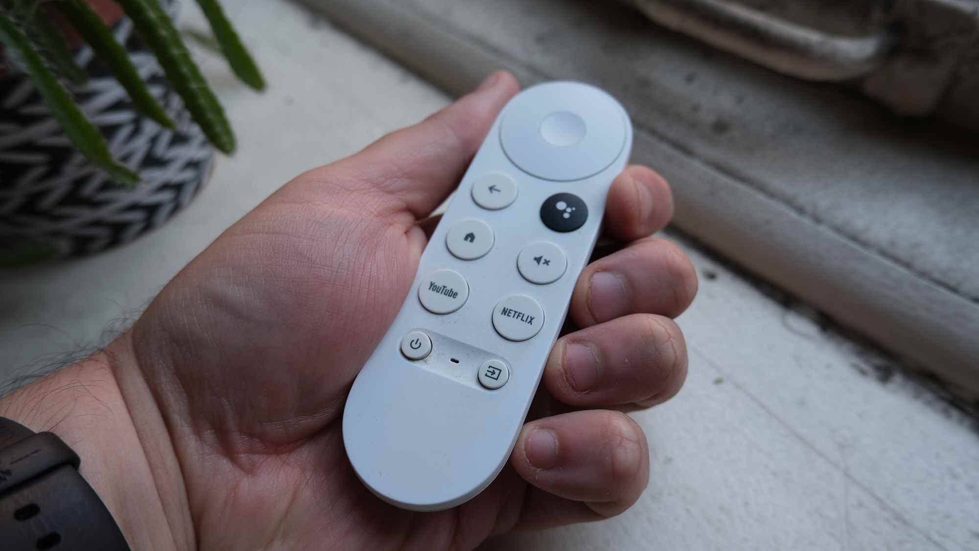 Le Chromecast avec la télécommande de Google TV
