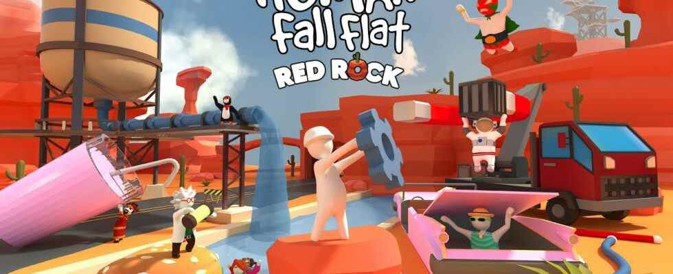 Fall Flat gagne le niveau Red Rock sur Switch