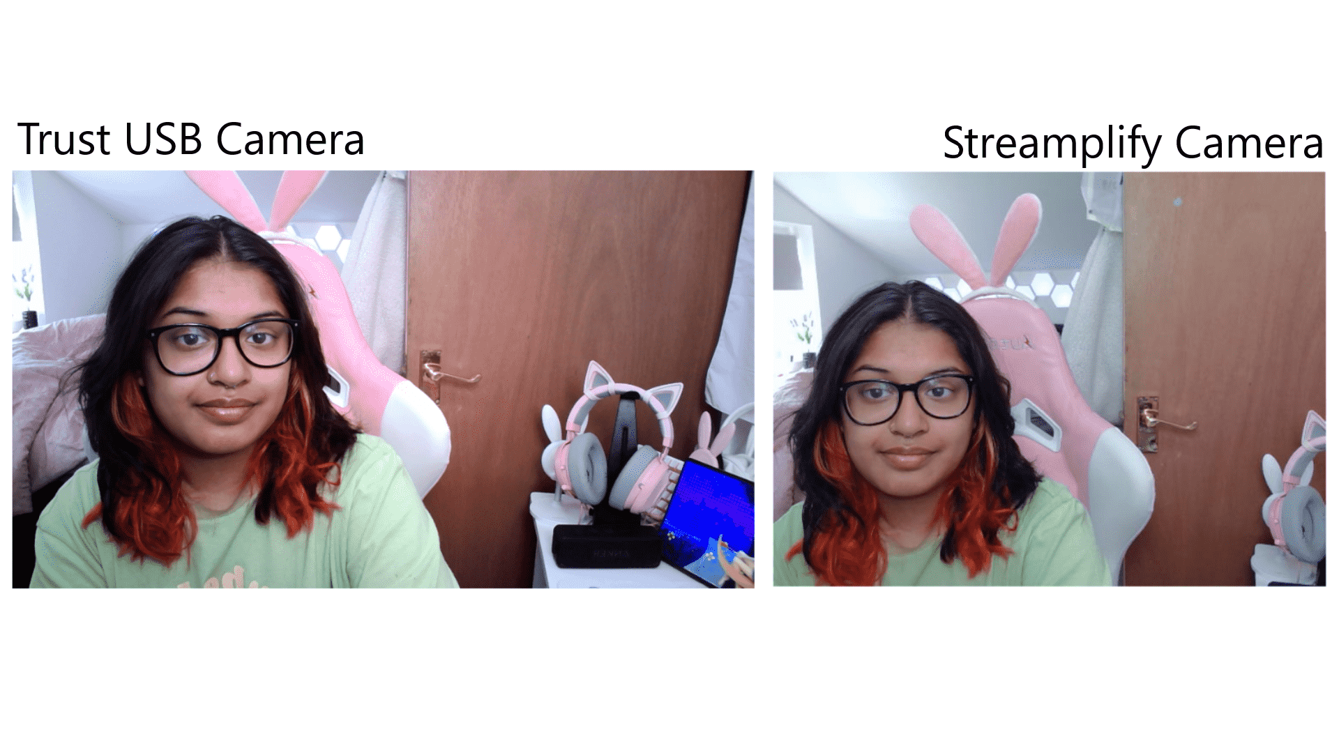 comparaison de webcam streamplify