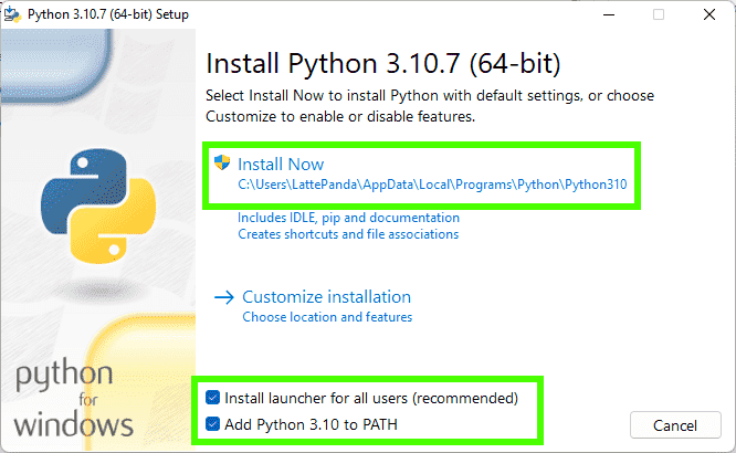 Comment installer Python sur Windows 10 et 11