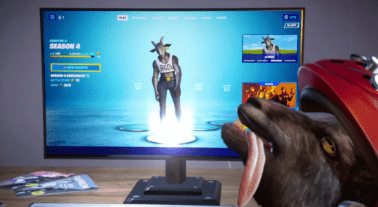 Fortnite obtient un skin terrifiant pour Goat Simulator