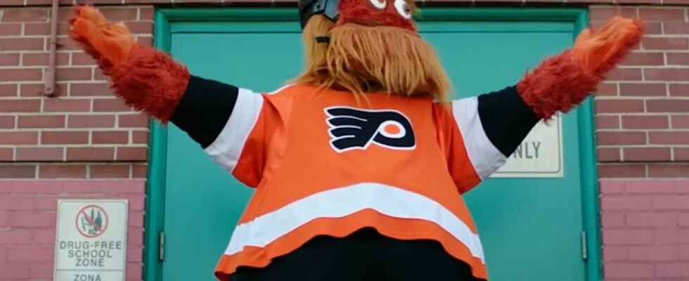 A behind-the-scenes look at Gritty