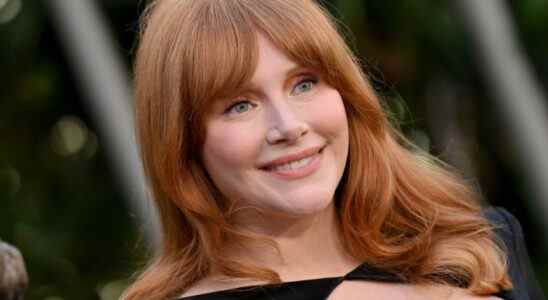 HOLLYWOOD, CALIFORNIA - JUNE 06: Bryce Dallas Howard attends the Los Angeles Premiere of Universal Pictures "Jurassic World Dominion" on June 06, 2022 in Hollywood, California. (Photo by Axelle/Bauer-Griffin/FilmMagic)