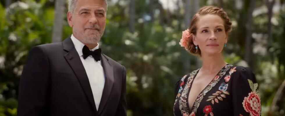 Comment Amal a réagi après avoir découvert que George Clooney et Julia Roberts avaient fait une scène de baiser 80 fois pour une nouvelle comédie romantique