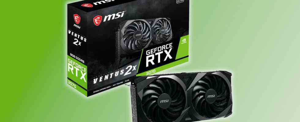 Économisez sur une Nvidia GeForce RTX 3070 pour votre prochaine mise à niveau du GPU