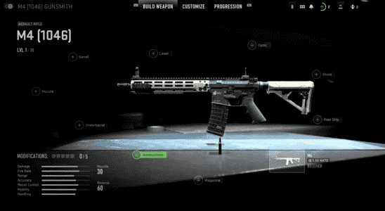 Gunsmith 2.0 de Modern Warfare 2 est plus personnalisable que jamais