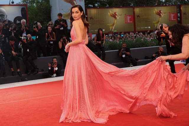 Italie Venise Film Festival 2022 Blonde Red Carpet